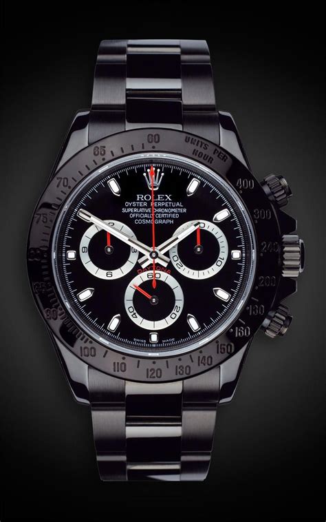 rolex daytona titanium black|black daytona rolex price.